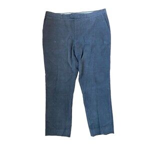 Linea Naturale Men's 44 Corduroy Pants Brown Cotton Blend Trousers Work *FLAWS*